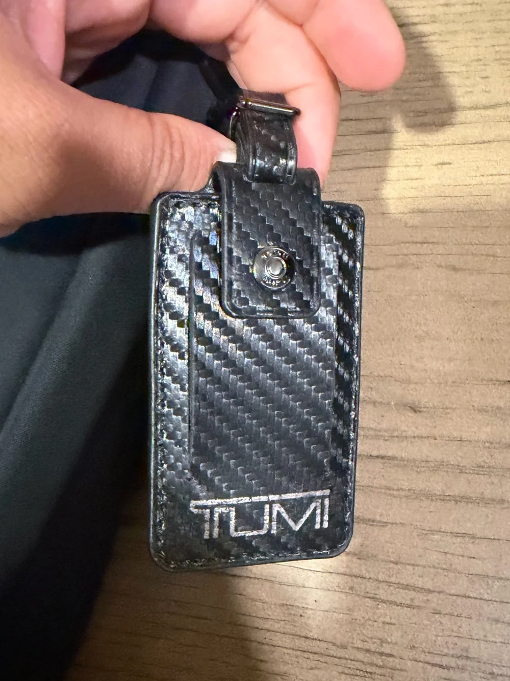 Tumi Black Business Laptop Bag